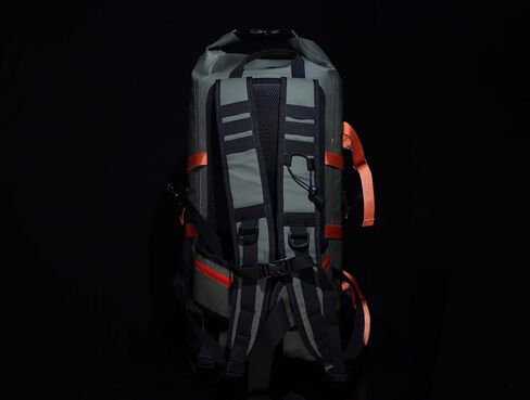 Waterproof Backpack 40L Roll Top Enclosure Dry Bag Fishing Backpack, Hiking,Camping Adventure Ready (Green) in Saudi Arabia