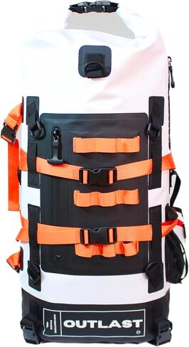 Waterproof Backpack 40L Roll Top Enclosure Dry Bag Fishing Backpack, Hiking,Camping Adventure Ready (Green) in Saudi Arabia