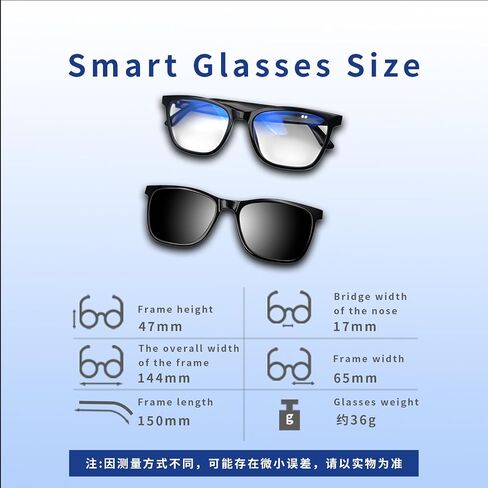 Smart Glasses Featuring Blue Light Filter and Polarized Lenses, with Built-in Microphone and Speaker in Saudi Arabia