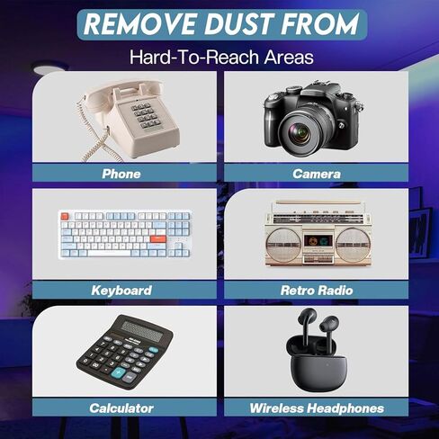 رذاذ الهواء المنظف للوحة المفاتيح: بخاخ هواء الكمبيوتر - Canister Air Blaster 6pcs in Kuwait