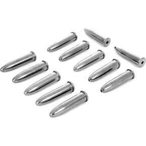 Steelworx 22 LR Steel Snap Caps Dummy Rounds (12 Pack)