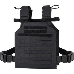 Tactical Weight Vest for Men and Women, Weighted Running Vest Weighted Vest Strength Training Weight Vest Adjustable Weights for Walking Outdoor Sports and Fitness Workouts(Black)