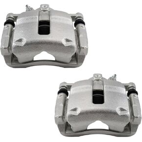 TRQ Front Brake Caliper Set Compatible with 2008-2015 Mini Cooper