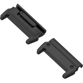 NINKI 20MM Watch Band Connectors for Garmin Fenix 8 43MM Strap Adapters,Metal Quick Fit Replaceable Stainless Steel Fenix 8 43MM Bands Connection Adapter for Garmin Fenix 8 43MM Band Connectors Silver