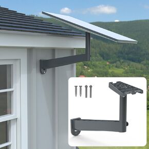 360°Adjustable Starlink Mount, for Roof Mount, Pole Mount,Long Wall Mount Starlink Satellite Internet Kit, Compatible with Starlink Gen 3 /Starlink Mini Mounting Accessories (Grey)