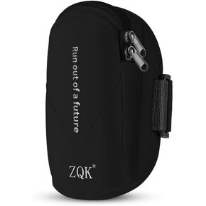 Waterproof Sport Arm Wrist Bag for Running Jogging Cellphone Pack Reflective Arm Band for Phones up to 6.5inches