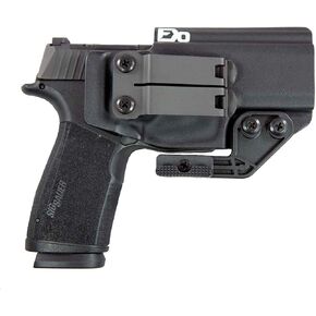 FDO Industries IWB Kydex Holster Compatible with Sig P365 X-Macro -Discreet Carry Concepts 1.5" Metal Monoblock Gear Clip - Optic Cut - The Paladin Series - Made in USA