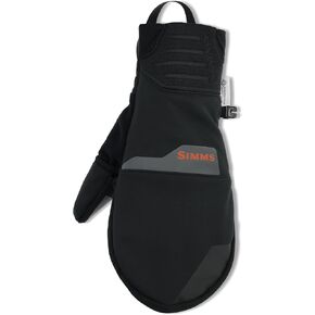 Simms Windstopper Foldover Mitt - Black - Extra Small