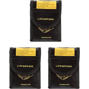 3pcs انفجار البطارية أكياس آمنة حقيبة حماية السلامة للبطارية لليبيز ل DJI Mavic Pro