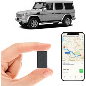 Mini GPS Tracker for Vehicles - No Subscription Required/No Monthly Fee,Portable Magnetic Hidden Small Tracking Device,Full Global Coverage,for Kids,Dogs,Trucks