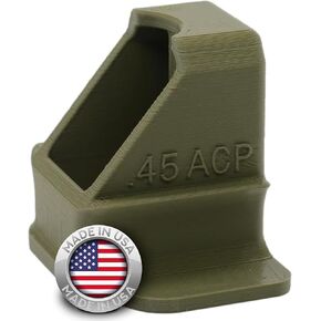 Magazine Loader for The FN FNX-45 .45 ACP - Easy Pain Free Loading - Comfortable Grip - Speed Loader Accessories - Large Flanges for Thumb Relief