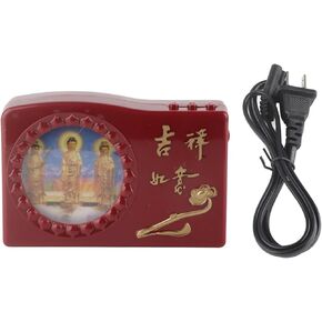 Buddha Machine, 48-in-1 Great Compassion Buddha Machine LED Prayer Machine 100-250VFM Transmitters