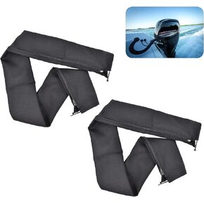 48-Inch Trolling Motor Cable Sleeve, Black Zippered Rigging Organizer and Protector (1-Pack)