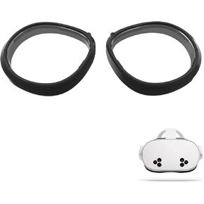 Magnetic Clip-On Lens Frame Adapter for Meta Quest 3S | Prescription Lens Bracket (Lenses Not Included) | Snap-On VR Eyewear Holder, Lightweight & Anti-Scratch Design