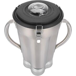 TOPINCN Juicer Container Mixer Component Cac72 Accessory 4L Lid for Stainless Steel 2 Handle Replacement Parts