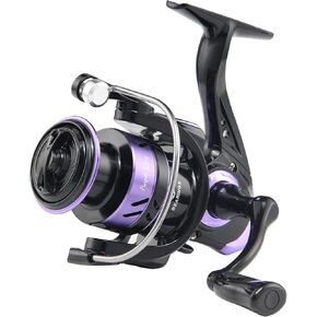 TEBEN Ultralight Spinning Reel 5.2:1 Gear Ratio Freshwater Saltwater Surf Fishing Reels,Max Drag 11lbs 500-1000 CNC Aluminum Spool Perfect for Ice Fish Reel