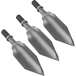 G5 Montec BMP Archery Durable Versatile Screw-in Practice Broadhead Points for Bow Arrows - for Archery Bow Hunt Trainings | Pack of 3