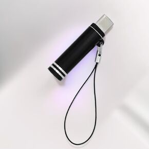Blow it Electric Lighter USB C, Windproof Waterproof Lighter for Phone, Plug in Phone and Blow to Work, Automatically Turn Off After 10 Seconds, No Need Charging, ONLY for Smart Phone with USB-C Port