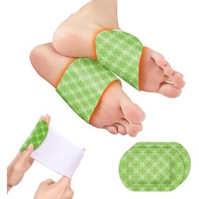 Foot Warmers - Skin-Friendly Use, Long-Lasting 8 Hours of Heated Toe Warmers, Improve Sleep Quality, Cold Weather Disposable Bed Foot Warmers 30 Pairs, Herbal Ginger Foot Care - Natural and Odorless