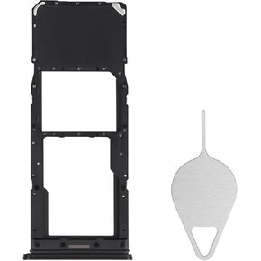 Sim Card Tray Replacement for Samsung Galaxy A13 5G (Single SIM Version) - Black Card Tray Slot Holder Bracket Adapter with Needle Ejector for A13 5G SM-A136U A136U1 A136W
