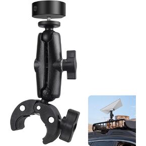 Adjustable Pole Clamp Mount for Starlink Mini, RV Ladder Mount for Starlink Mini Bracket Accessories for RV/Pole/Yacht/Camper/Guardrails