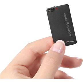 64GB Digital Voice Recorder, Voice Activated Recorder with 750 Hours Recording Storage, 25 Hours Long-Lasting Battery, Elegant Case, Recorder for Work Lecture Meeting Interview