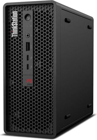 Lenovo ThinkStation P3 Ultra Small Form Form Form Factor Work Work With Intel Core I9-13900 VPRO Processor ، 64GB RAM ، 1TB SSD ، NVIDIA RTX A2000 Graphics ، WiFi 6 ، Thunderbolt 4 ، and Windows 11 Pro in Kuwait