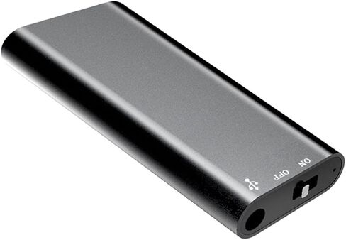Digital Voice Recorder with 8GB TF Card Expansion Memory, Easy to Use in Saudi Arabia