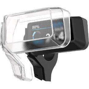 kwmobile Protective TPU Case for E-Bike GPS Compatible with Bosch Purion 200 Cover - Transparent