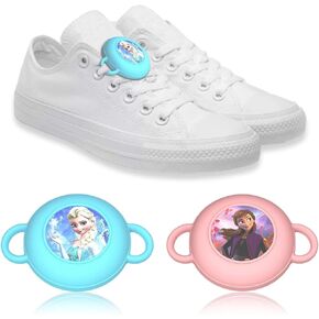 [2 Pack] for Airtag Holder for Kids Shoelaces & Straps, Waterproof for Air Tag Case Hidden Accessories, Cute Cartoon GPS Tracker for Children Shoes Shoestring
