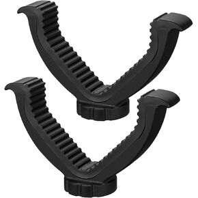 Dreamoon Portable V Yoke Holder Shooting Rest, Mount Tripod for Rifle, 1/4" Screws Adapter, for Outdoors Activities, 2 Pack
