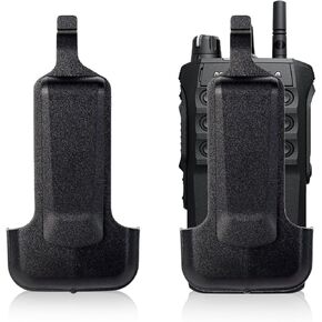 NIIIYTYB 2Pcs Walkie Talkie Clip Compatible Belt Clips for Radio Accessories Fits Talkies LT-316 KD-C1 RT22 X6 NK-U1 ZS-B1 TD-M8 RT-10 R1 Durable Radio Belt Clips for Convenient Use