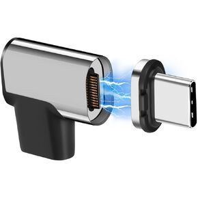 24Pin Magnetic Type-C Tips,PD 240W Magnetic USB C Fast Charging Connector Tips Head with 40Gbps Data Transfer, Compatible with MacBook Pro Air,USB-C Mobile Phone,PC and Laptop in Saudi Arabia