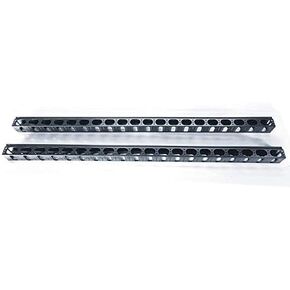 RAISING ELECTRONICS 42 U Vertical Steel Cable Manager for Servers Racks Cabinets one Piece