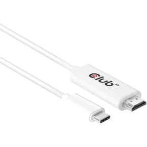 Club3D CAC-1514 USB C to HDMI 2.0 UHD Cable Active Male/Male, 1.8 M./5.9'