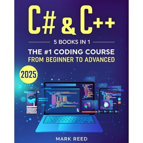C # & C ++: 5 كتب في 1 - دورة الترميز رقم 1 من المبتدئين إلى المتقدم (برمجة الكمبيوتر)