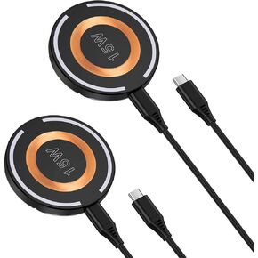 Samsung Wireless Charger Fast Charging Pad Android Magnetic Magsafe Wireless Charger Station for Samsung Galaxy Z Flip6 Fold6 S24 Ultra S23Plus S22+ S21,iPhone 16 15 Pro Max Plus,Pixel 9 Pro XL Fold 8