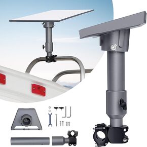 Starlink Gen 3 RV Ladder Mount Roof Rack Mount Pole Mount for RV/Pole/Yacht/Camper Roof Alloy Bracket Mounting kit, Dual Mounting Replacement Kit
