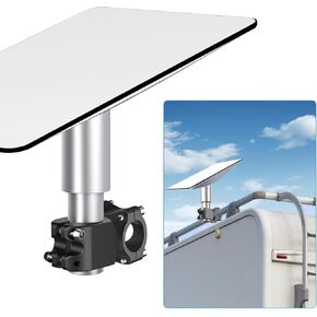 Starlink Mini Pole Clamp Installation Kit, Starlink Mini Disc Internet Accessories Kit Satellite Installation Range 0.8-1.18, Suitable for RV/Yacht/Camper