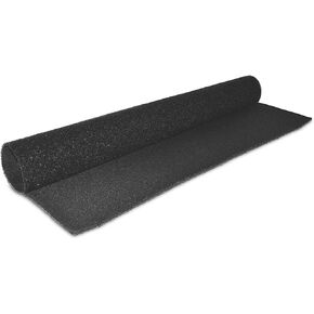 Gun Storage Solutions Shelf Liner for Gun Cabinet and Gun Safe - Compatible Rifle Rods, Black Shelf Liner Made from Nylon Loop Fabric for Durability, Gun Rack, Organize Your Safe,