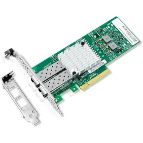 10Gb Network Card with Mellanox ConnectX-3 Chipset,Dual-SFP+ Ports PCI Express 3.0 X8 Ethernet Adapter
