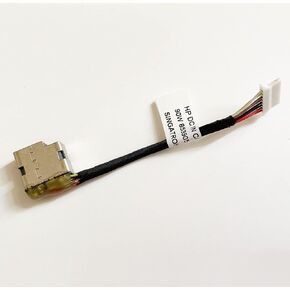 Fleshy Leaf DC Power Jack Harness Cable Replacement for HP Probook 430 440 450 470 G4 G5 G6 G7 853905-S7A 853905-T7A 853905-Y7A 853905-F7A