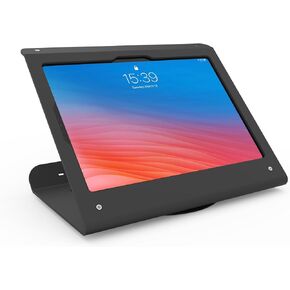 Retail Kiosk Tablet Stand Compatible with iPad 10 gen 10.9 inch, iPad air 4 5 10.9", iPad Pro 11" 1st 2nd 3rd 4th gen., iPad Air 11", Business POS Tablet Stand, 360° Swivel Base, Black