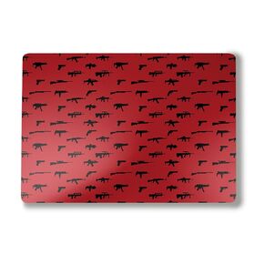 Glossy Glitter Laptop Skin Compatible with Alienware M18 R2 (2024) - Dark Zebra Wood - Premium 3M Vinyl Protective Wrap Decal Cover - Easy to Apply | Crafted in The USA by MightySkins