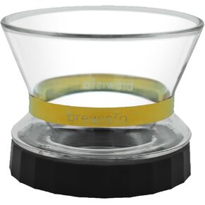 Brewista X Series Target Next Wave Duo Pour Over Coffee Dripper, Insulated Double Wall Glass, Easy-To-Clean Drip Coffee Maker for Home & Office (2-4 Cups)