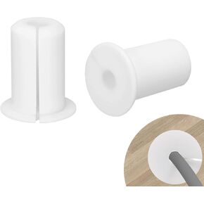 Starlink Cable Routing Kit for 3/4 Inch Wall Hole, 6Pcs Silicon Wall Grommet for Starlink Ethernet Cable Wall Pass Through, Starlink Cable Routing Accessories,White