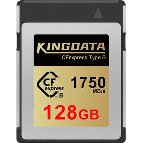 128GB CFexpress Type B Memory Card, RAW 8K Video and Photo, CF Express Memory Cards for Cameras