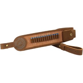 TOURBON Gun Sling with .22 Shell Holder, Rifle Sling Ammo Bandolier, Adjustable Shoulder Strap for Hunting Shooting