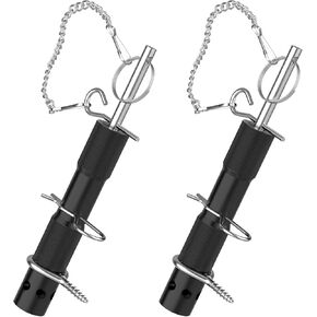 2 Pack Perimeter Trip Alarm - 209 Primers Camping Trip Wire Alarm Device, Black Perimeter Defense Device, Early Warning Security System for Camping and Property Safety