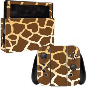 MightySkins Skin Compatible with Nintendo Switch - Giraffe | Protective, Durable, and Unique Vinyl Decal wrap Cover | Easy to Apply, Remove, and Change Styles | Made in The USA